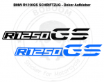 Der R1250GS Dekor Aufkleber für jede BMW R1250GS