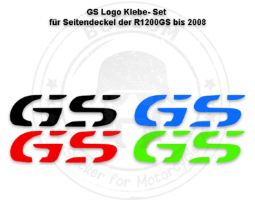The GS sticker for BMW R1200GS to 2007