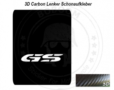 Carbon handlebar protection sticker sticker from 2004 to 2012