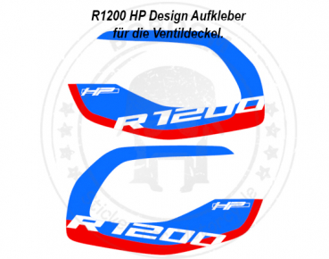 Der Design Ventildeckel Aufkleber für die BMW R1200GS - LC