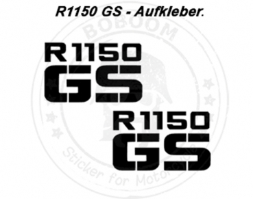 Der R1150 GS Dekor Aufkleber für die BMW R1150GS