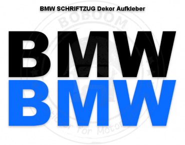 The Great BMW decor sticker