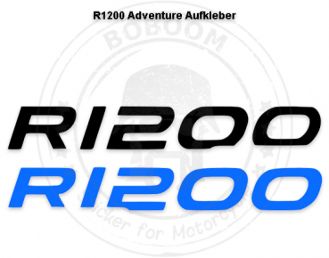 The R1200 tank sticker for BMW R1200GS Adventure up to 2007
