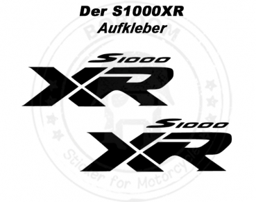 Der S1000XR Aufkleber für die BMW S1000XR - Seitenverkleidung