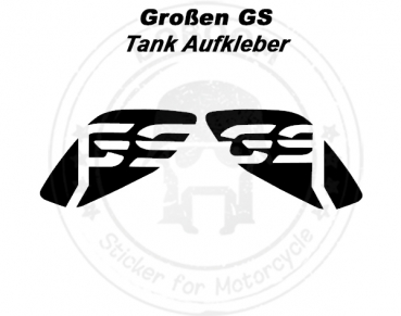 the design 2021 tank stickers for the R1250GS - R1200GS from 2017