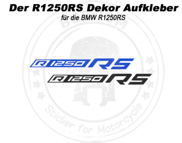 R1250RS decor sticker for the BMW R1250RS