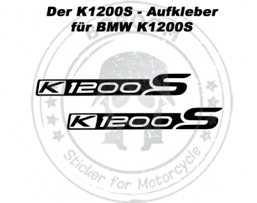 Der K1200S Dekor Aufkleber für die BMW K1200S
