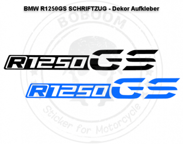 The R1250GS decor sticker for every BMW R1250GS