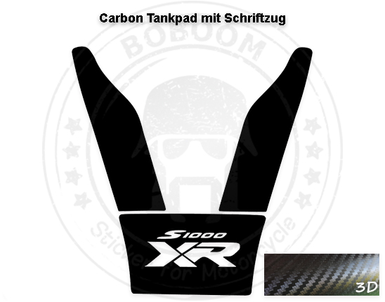 Stiker for Motorcycle - Carbon Tank Schutzaufkleber Aufkleber für  die BMW S1000XR