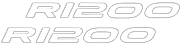 The R1200 offset stickers for every BMW R1200
