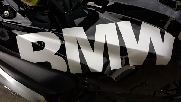 Der BIG BMW Dekor Aufkleber für die BMW R1200GS - LC