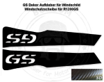 BO-008 Dekor Aufkleber BMW R1200GS bis 2012 – für Original Windschild